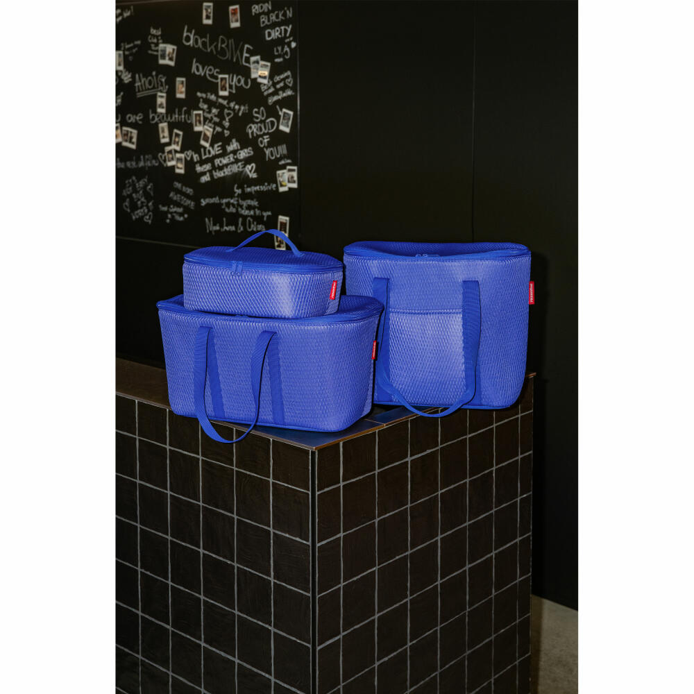 reisenthel thermoshopper, Isotasche, Kühltasche, Einkaufstasche, Tasche, Mesh Royal Blue, 15 L, OV4123