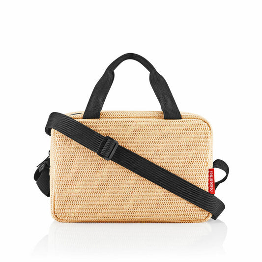 reisenthel coolerbag to-go, Kühltasche, Isolierte Tasche, Thermotasche, Raffia Black, 3 L, ZK7078