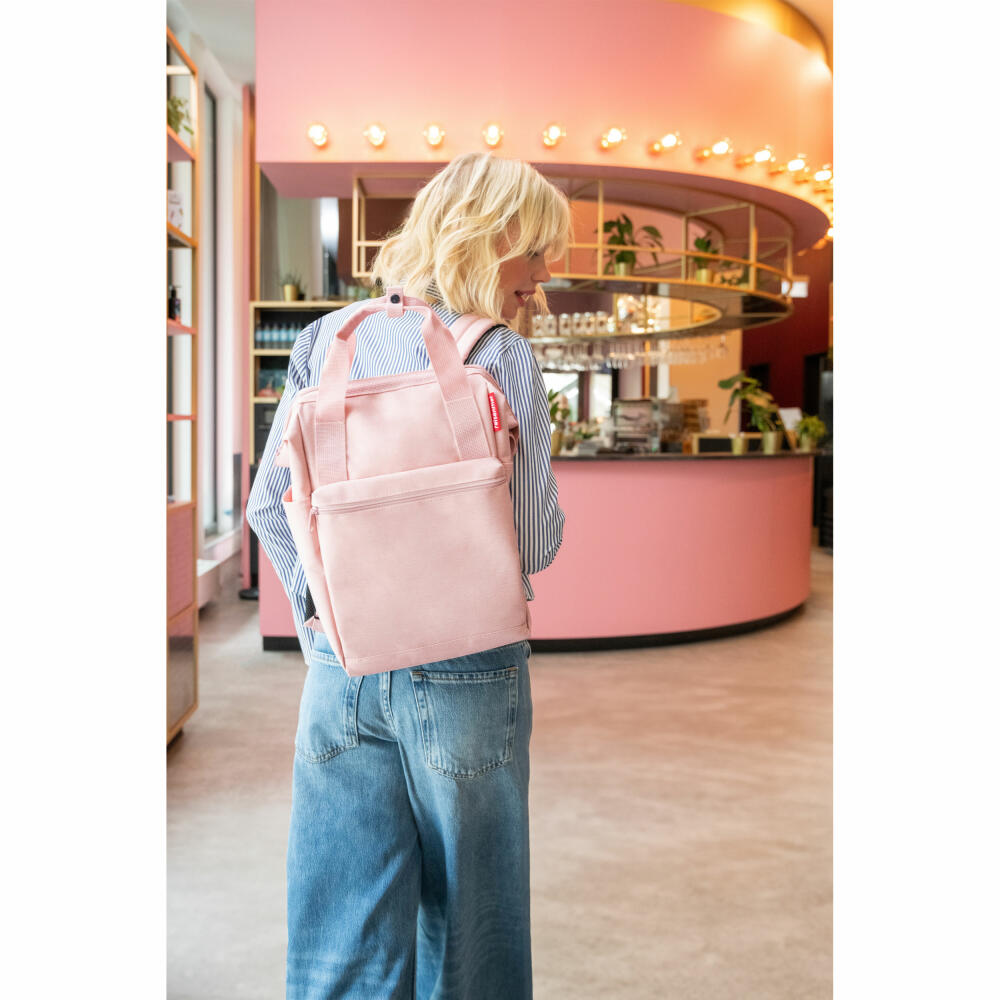 reisenthel allrounder R, Rucksack, Tragetasche, Tasche, Twist Blush, 12 L, JR3100
