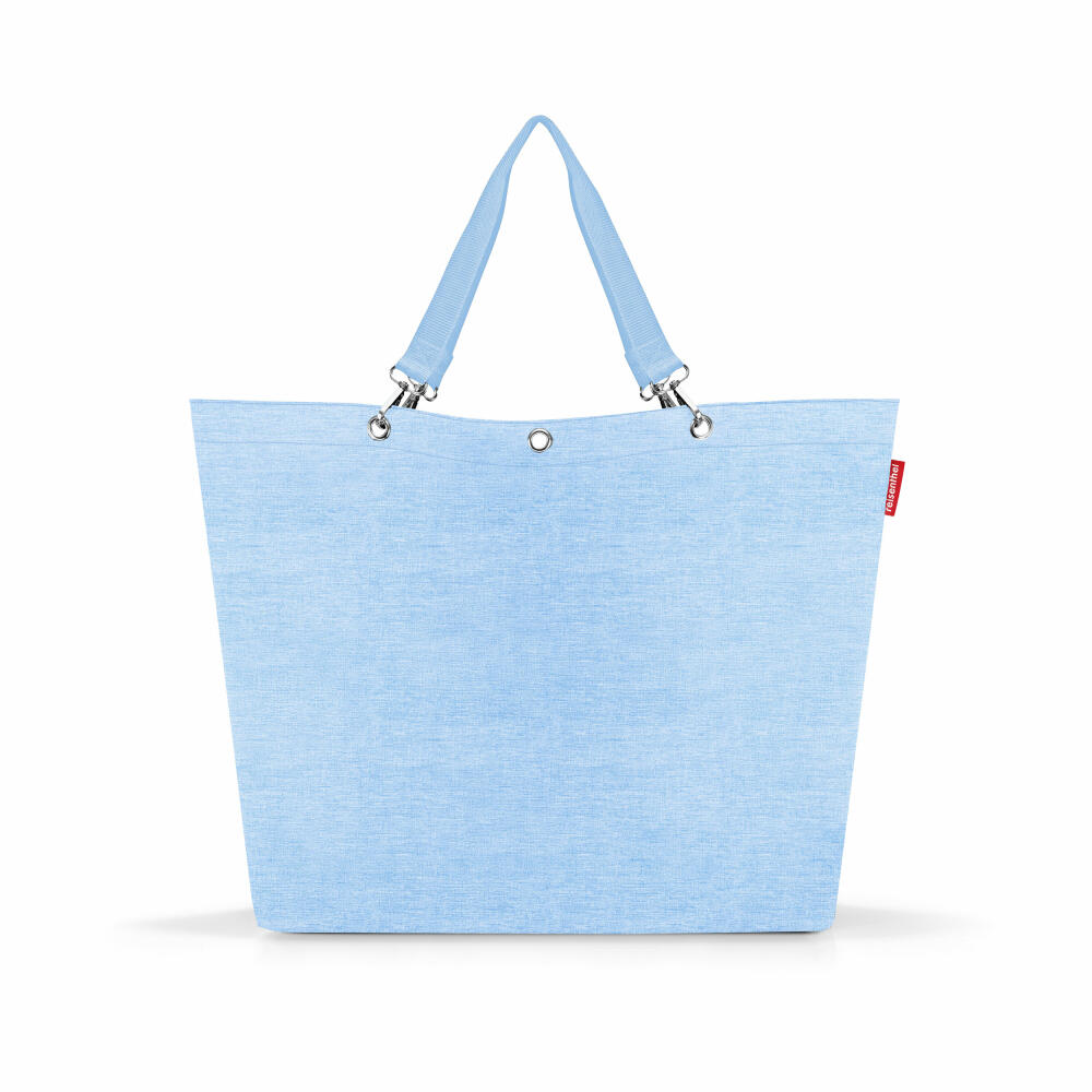 reisenthel shopper XL, Einkaufstasche, Tragetasche, Tasche, Twist Powder Blue, 35 L, ZU4119