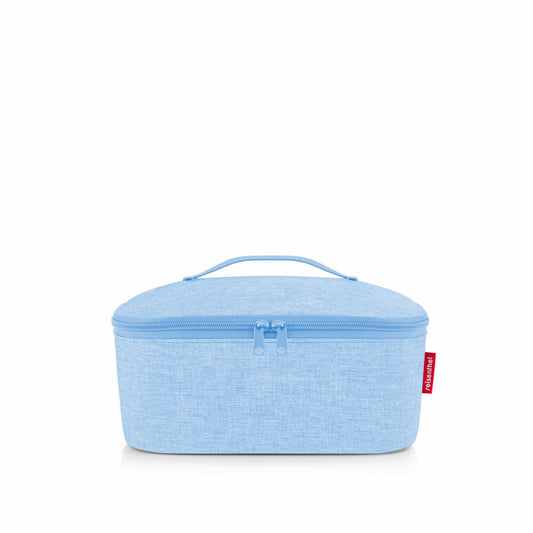 reisenthel coolerbag M pocket, Kühltasche, Isolierte Tasche, Thermotasche, Twist Powder Blue, 4.5 L, LF4119