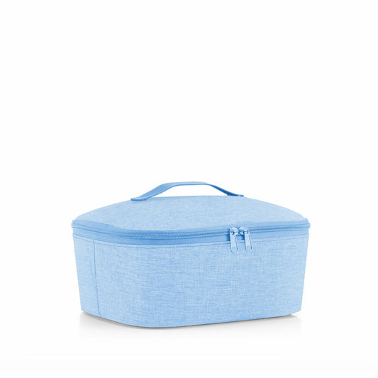 reisenthel coolerbag M pocket, Kühltasche, Isolierte Tasche, Thermotasche, Twist Powder Blue, 4.5 L, LF4119