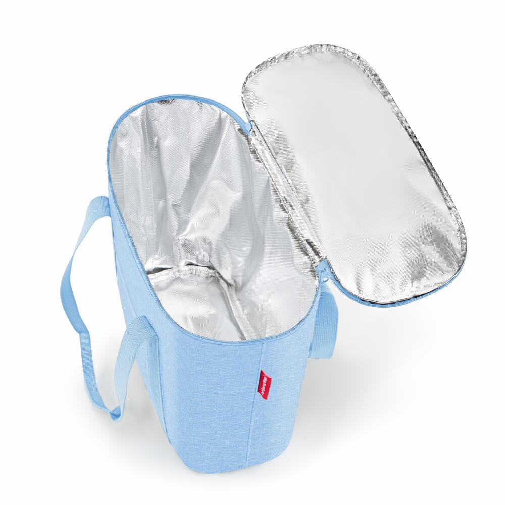 reisenthel thermoshopper, Isotasche, Kühltasche, Einkaufstasche, Tasche, Twist Powder Blue, 15 L, OV4119