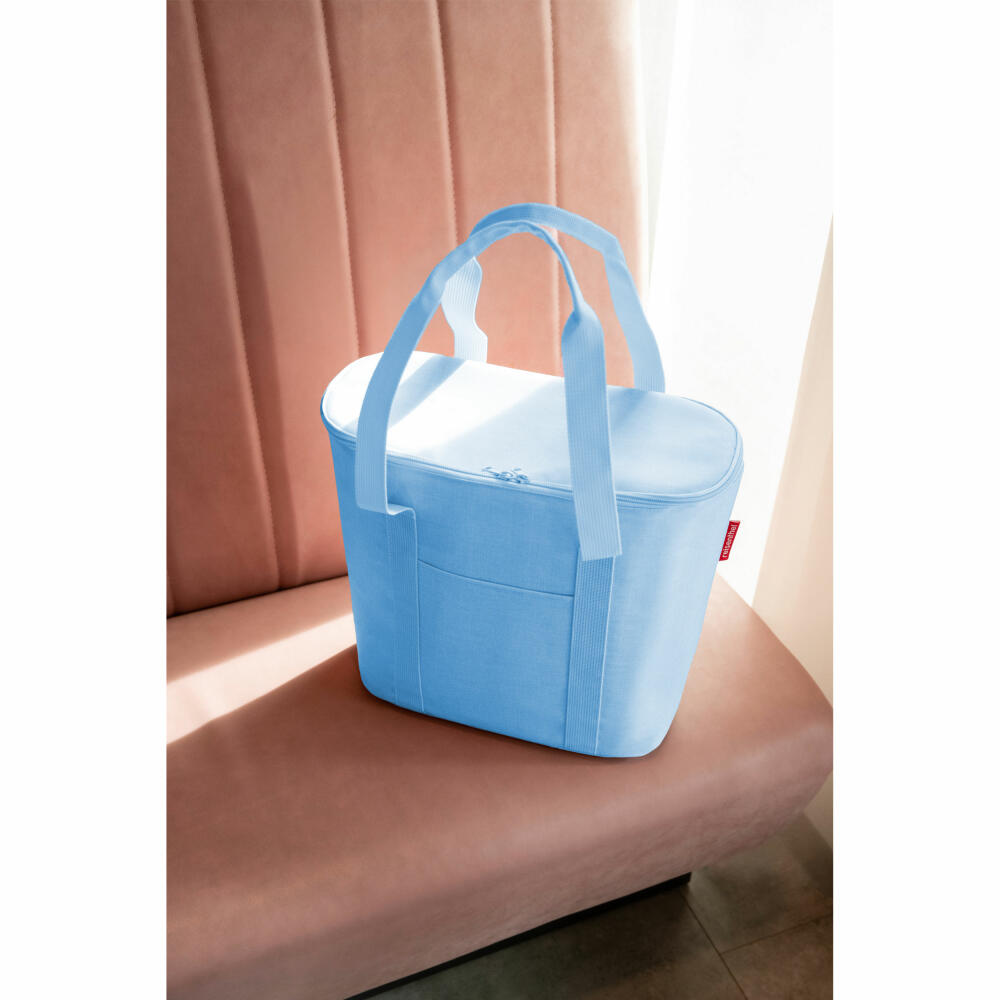 reisenthel thermoshopper, Isotasche, Kühltasche, Einkaufstasche, Tasche, Twist Powder Blue, 15 L, OV4119
