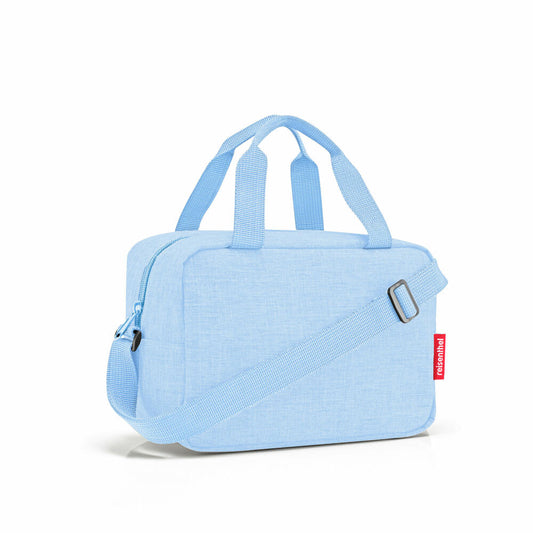 reisenthel coolerbag to-go, Kühltasche, Isolierte Tasche, Thermotasche, Twist Powder Blue, 3 L, ZK4119