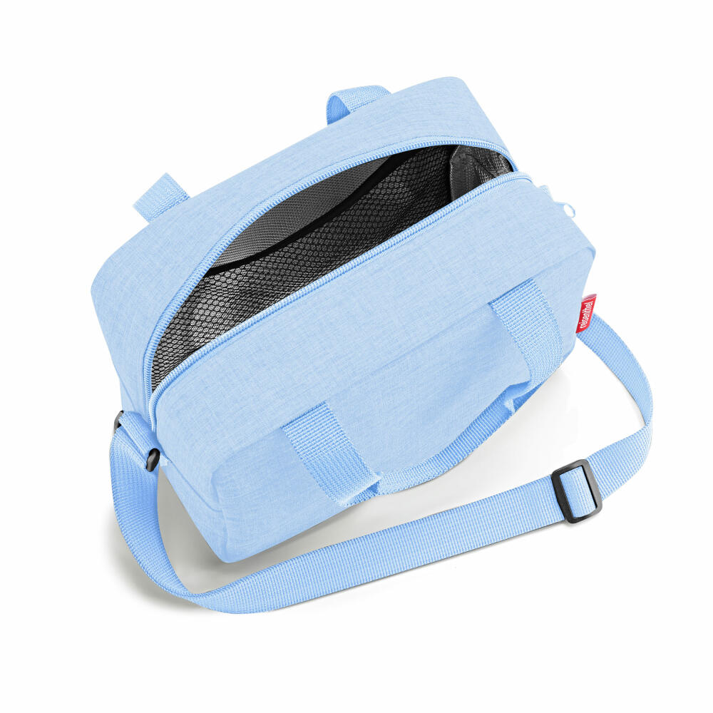 reisenthel coolerbag to-go, Kühltasche, Isolierte Tasche, Thermotasche, Twist Powder Blue, 3 L, ZK4119