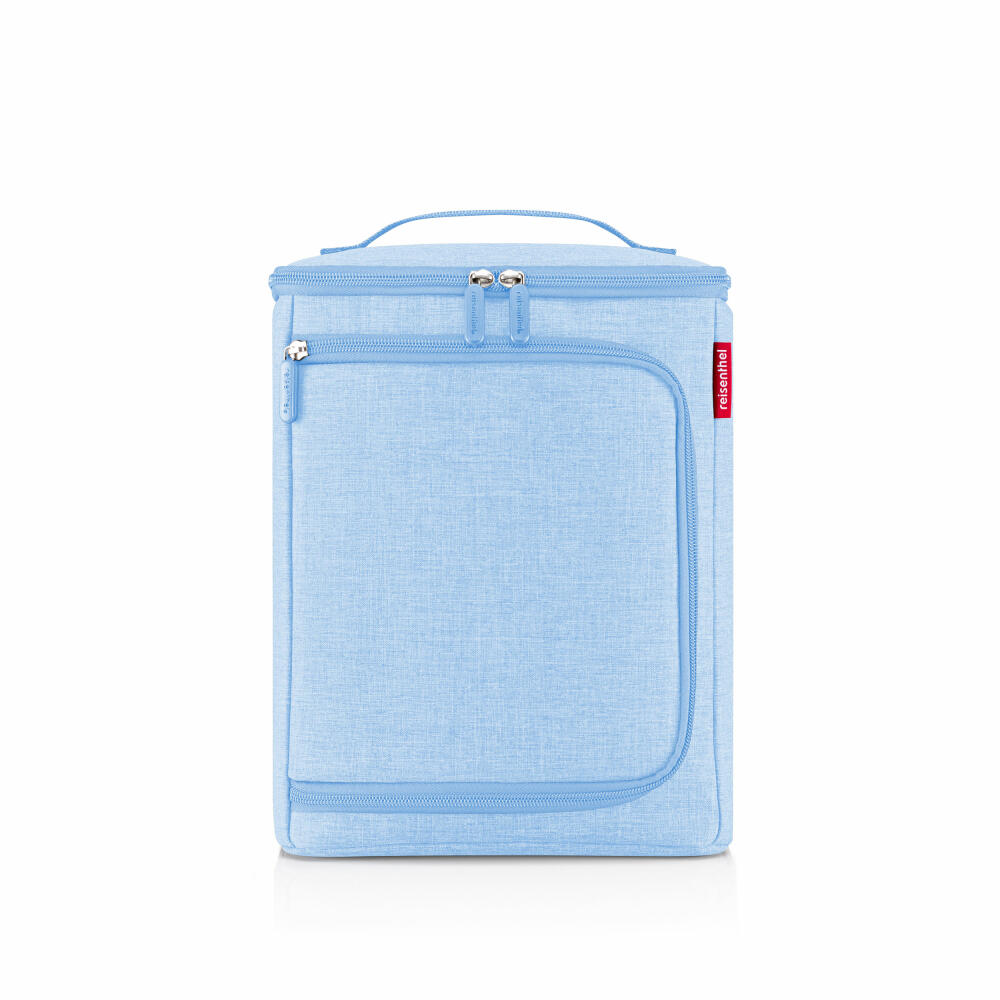 reisenthel coolerbox, Kühltasche, Isolierte Tasche, Thermotasche, Twist Powder Blue, 7 L, UK4119