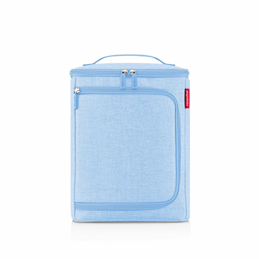reisenthel coolerbox, Kühltasche, Isolierte Tasche, Thermotasche, Twist Powder Blue, 7 L, UK4119