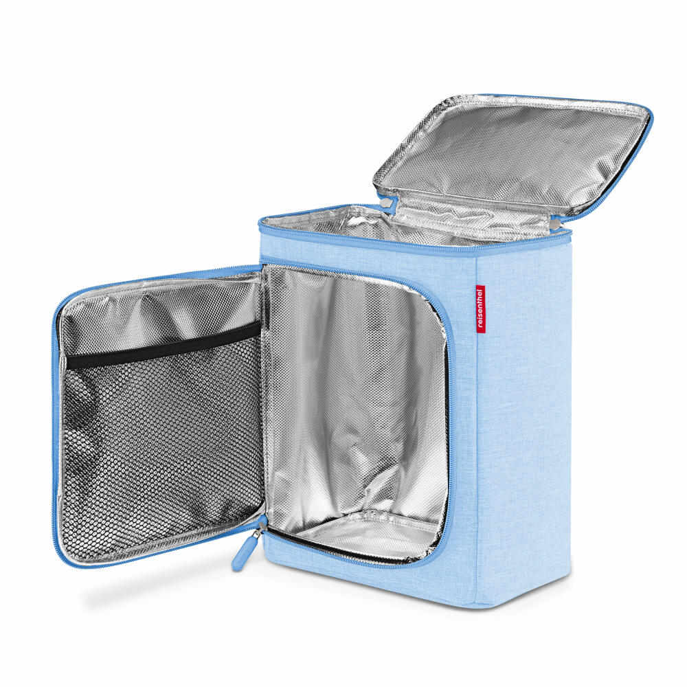 reisenthel coolerbox, Kühltasche, Isolierte Tasche, Thermotasche, Twist Powder Blue, 7 L, UK4119