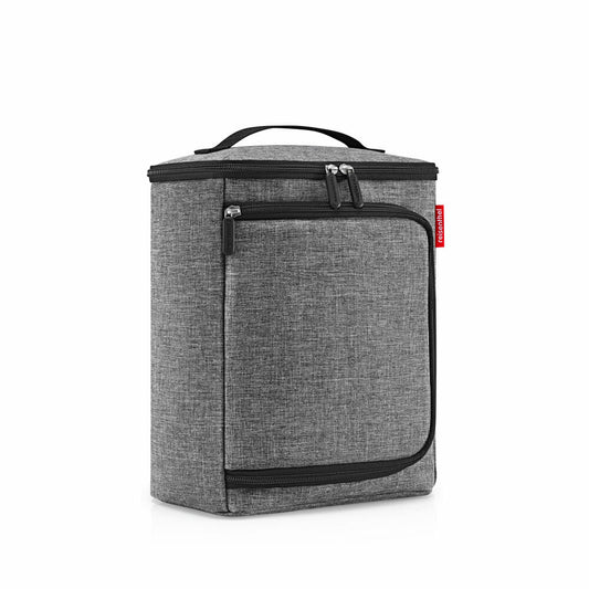 reisenthel coolerbox, Kühltasche, Isolierte Tasche, Thermotasche, Twist Silver, 7 L, UK7052