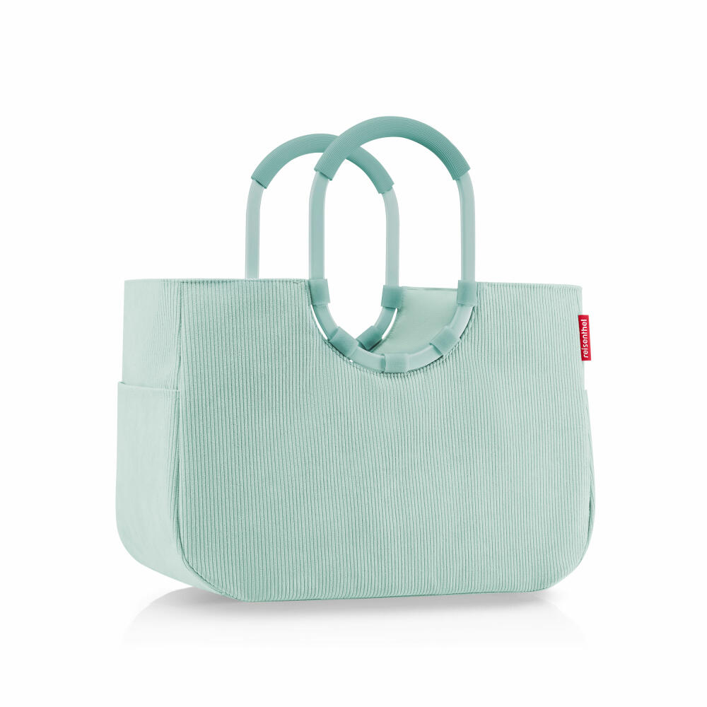 reisenthel loopshopper L, Einkaufstasche, Shopper, Tragetasche, Tasche, Frame Cord Mint, 25 L, OR5051