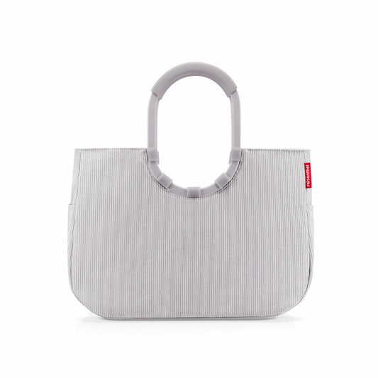 reisenthel loopshopper L, Einkaufstasche, Shopper, Tragetasche, Tasche, Cord Grey, 25 L, OR7084