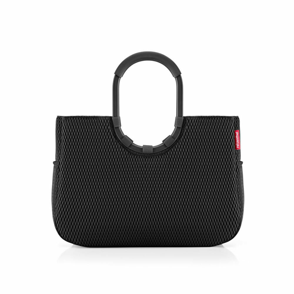 reisenthel loopshopper L, Einkaufstasche, Shopper, Tragetasche, Tasche, Mesh Black, 25 L, OR7082