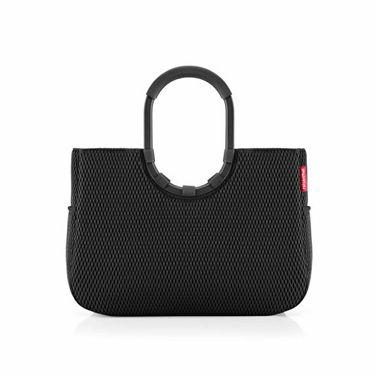 reisenthel loopshopper L, Einkaufstasche, Shopper, Tragetasche, Tasche, Mesh Black, 25 L, OR7082
