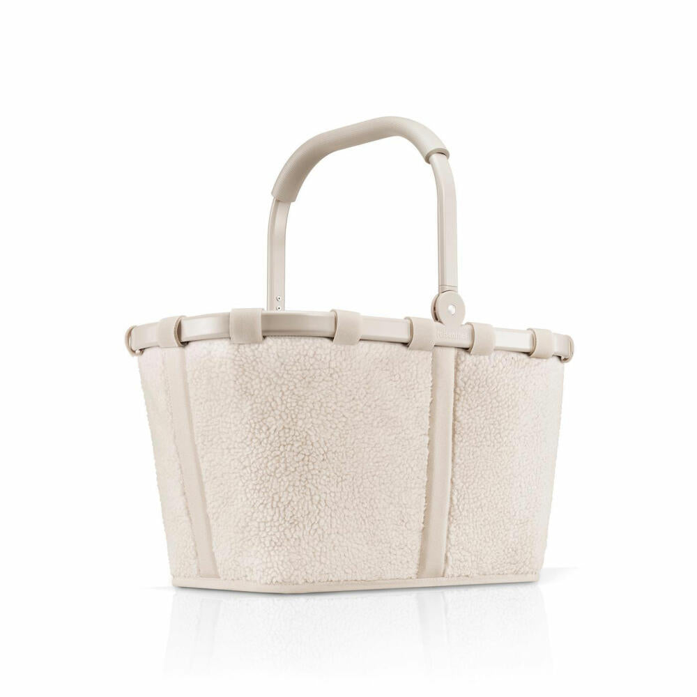reisenthel carrybag, Einkaufskorb, Korb, Picknickkorb, Teddy Sand, 22 L, BK1042