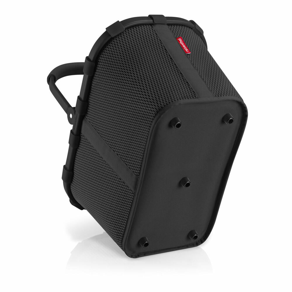 reisenthel carrybag, Einkaufskorb, Korb, Picknickkorb, Mesh Black, 22 L, BK7082