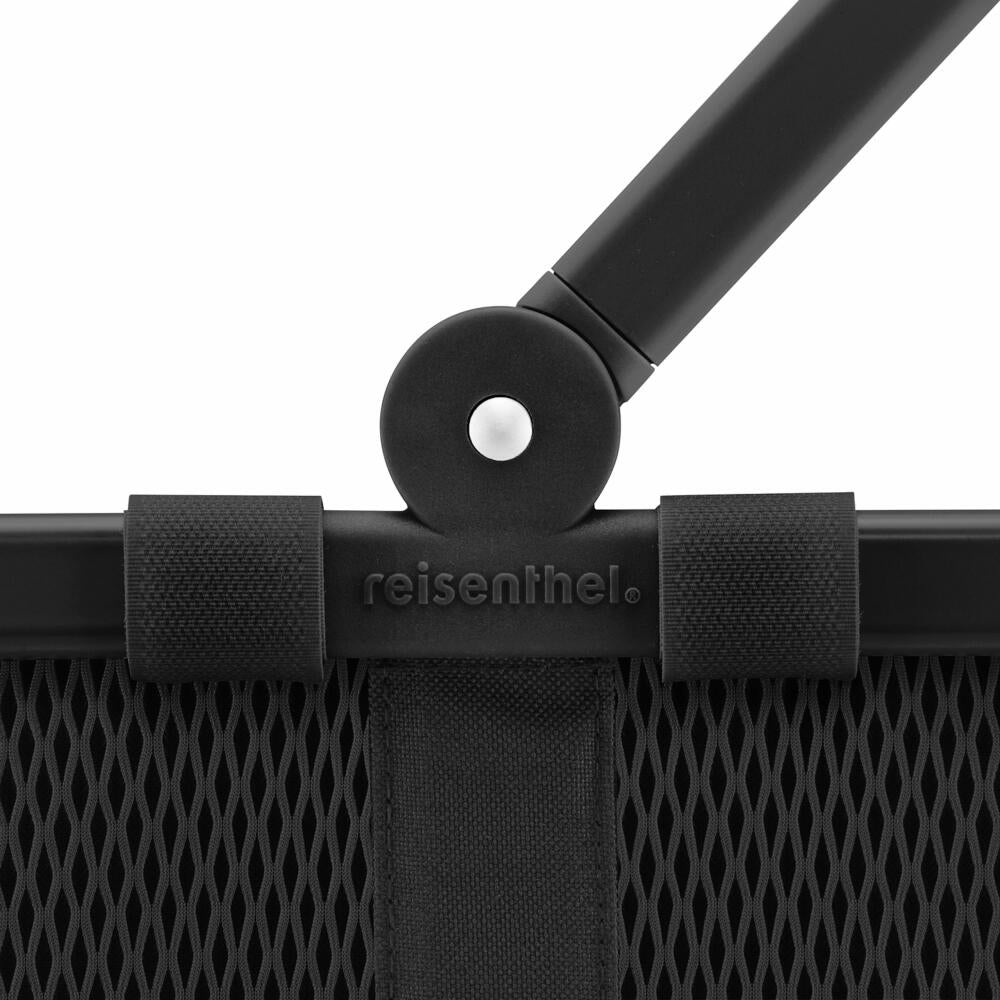 reisenthel carrybag, Einkaufskorb, Korb, Picknickkorb, Mesh Black, 22 L, BK7082