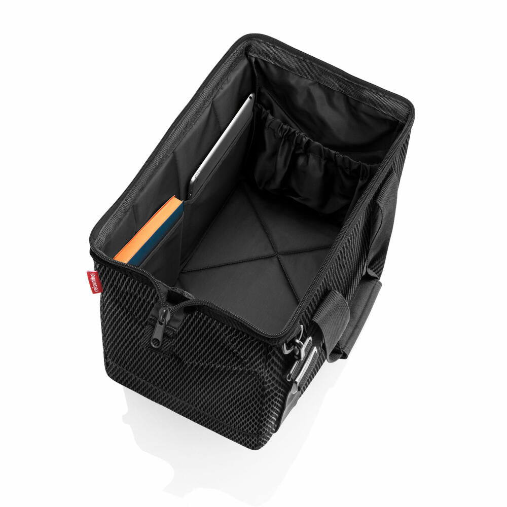 reisenthel allrounder M, Reisetasche, Sporttasche, Tasche, Mesh Black, 18 L, MS7082