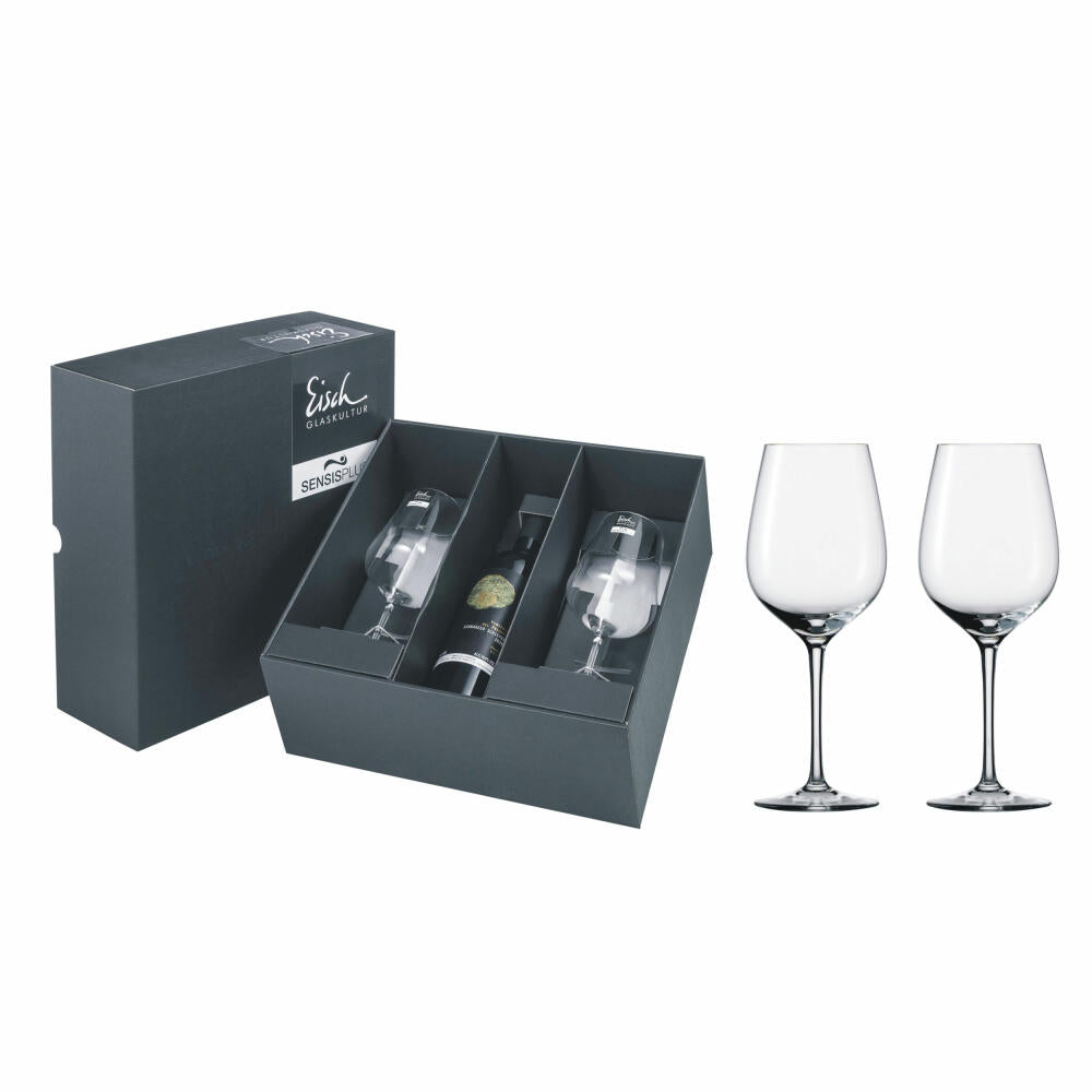 Eisch Rotweinglas 2er Set Cuvée Superior Sensis plus, Weinglas, Kristallglas, 600 ml, 25003020