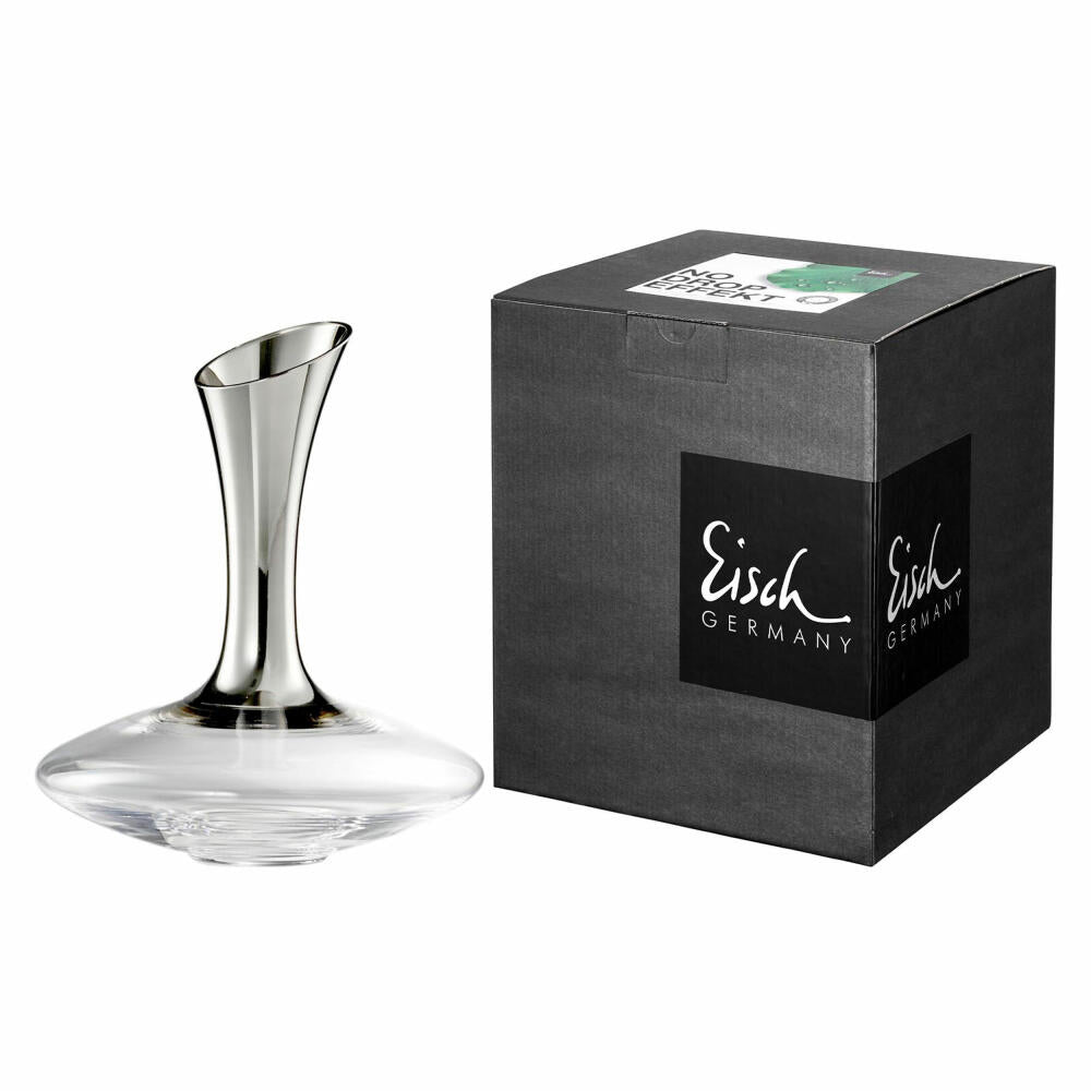 Eisch Decanter Carafe No Drop Platinum, Decanter, Carafe, Crystal Glass, Platinum, 0.75 L, 30174916