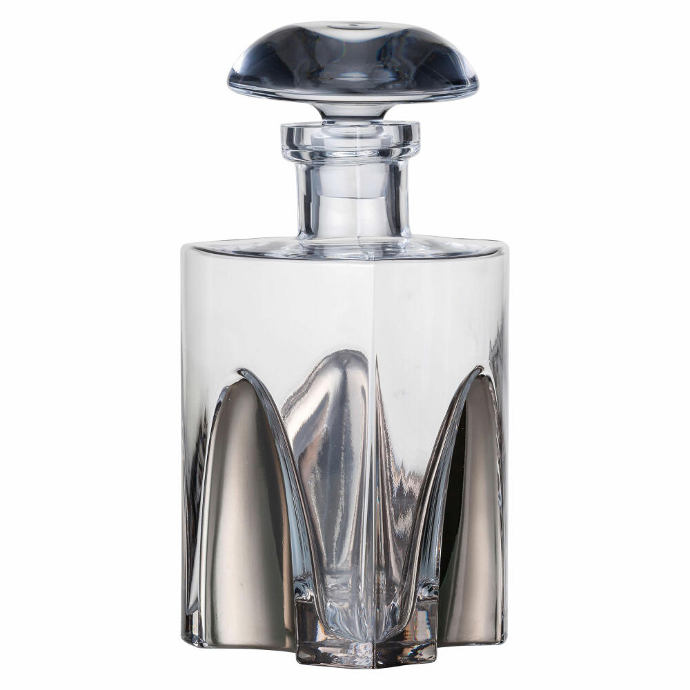 Eisch Carafe Gentleman Platinum, No Drop, Whisky Carafe, Crystal Glass, Platinum, 0.75 L, 86577409
