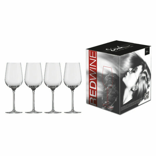 Eisch Rotweinglas 4er Set Vinezza, Weingläser, Kristallglas, 430 ml, 25505020