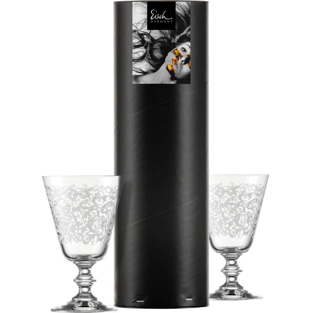 Eisch red wine glasses Vincennes, set of 2, red wine glass, wine glass, crystal glass, 290 ml, 15862011