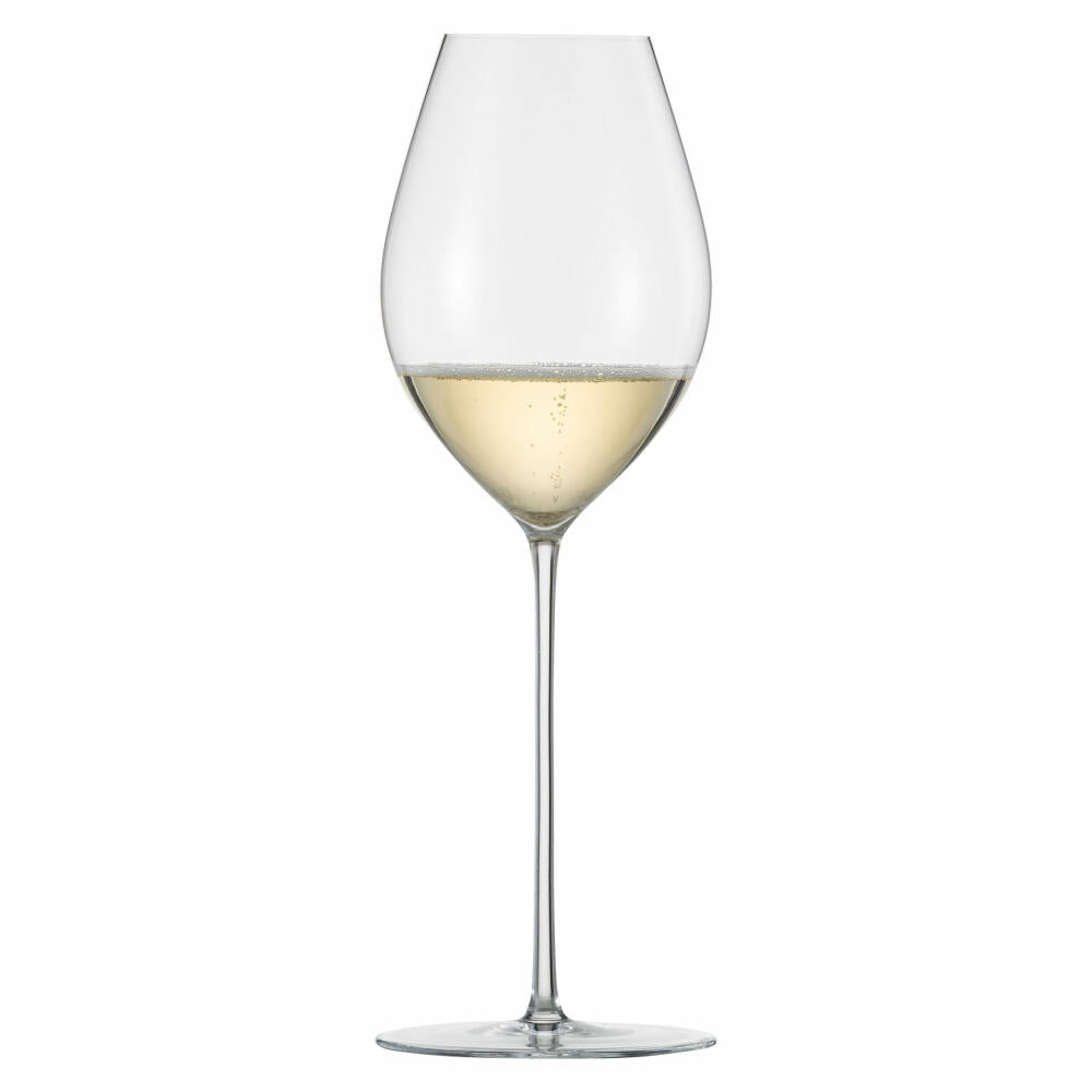 Eisch champagne glass Unity Sensis plus, with effervescence point, crystal glass, 400 ml, 25222070