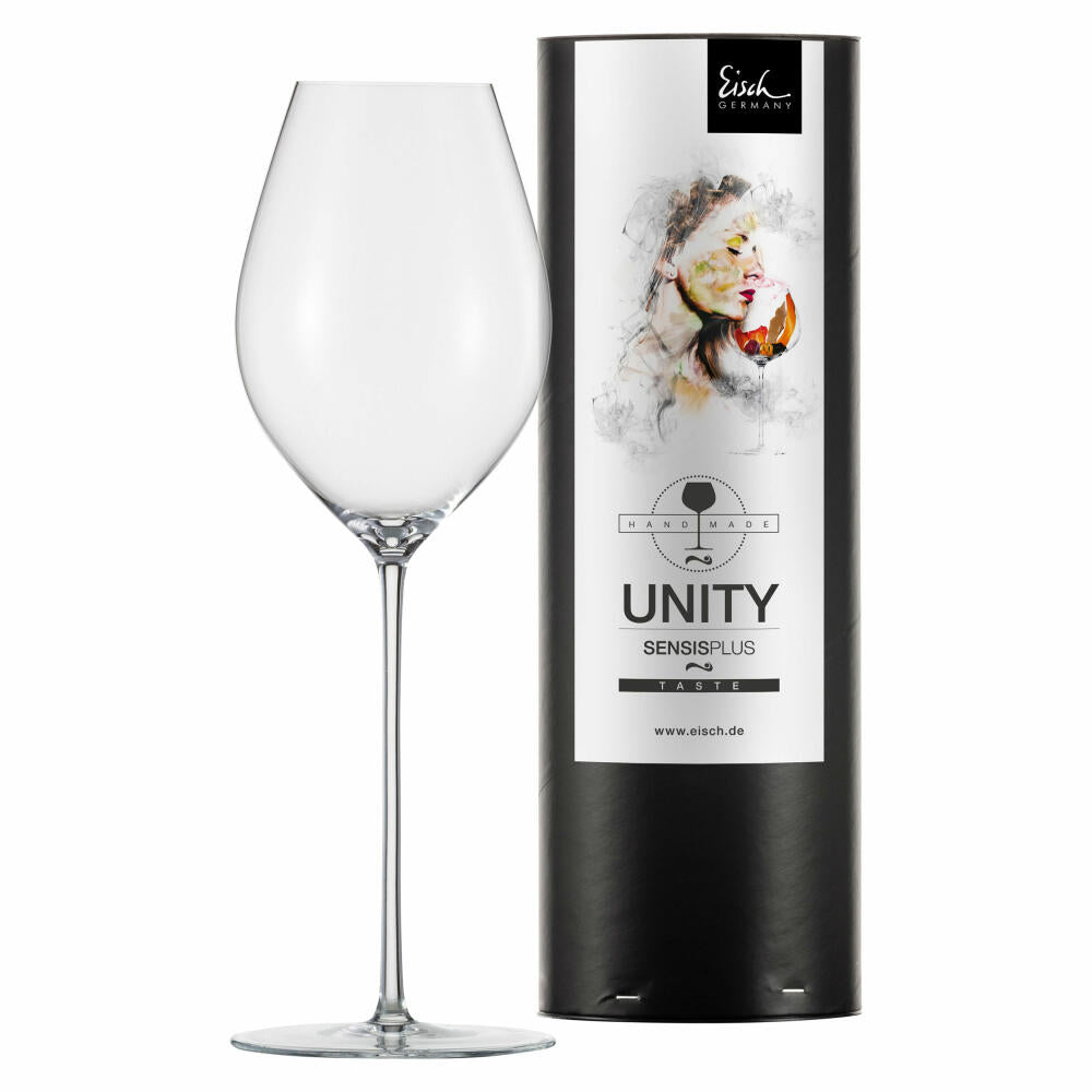 Eisch champagne glass Unity Sensis plus, with effervescence point, crystal glass, 400 ml, 25222070