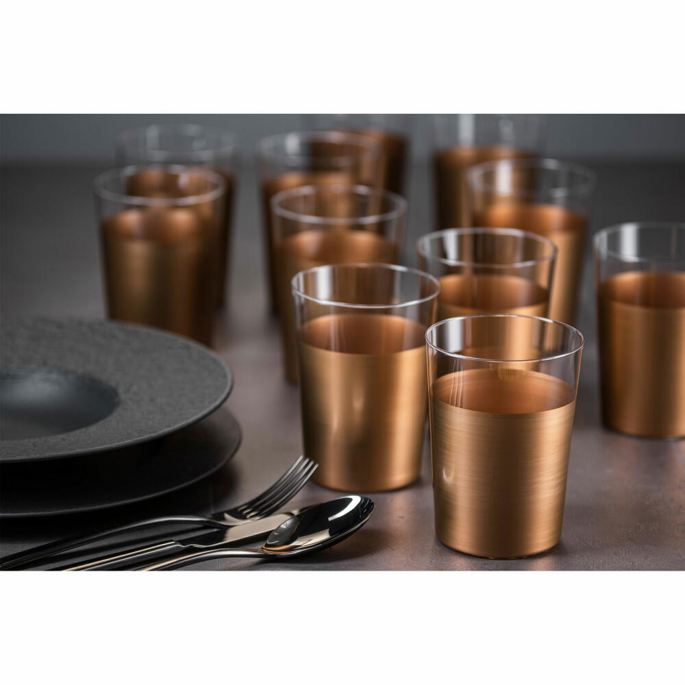 Eisch Moscow Mule Glass Set of 2 Secco Flavoured, Mug, Crystal Glass, Copper, 550 ml, 30011893