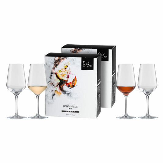 Eisch Digestifglas 4er Set Sky Sensis plus, Schnapsglas, Kristallglas, 200 ml, 25185050