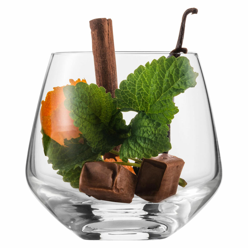 Eisch Whiskyglas 4er Set Sky Sensis plus, Tumbler, Whiskybecher, Kristallglas, 390 ml, 25185140