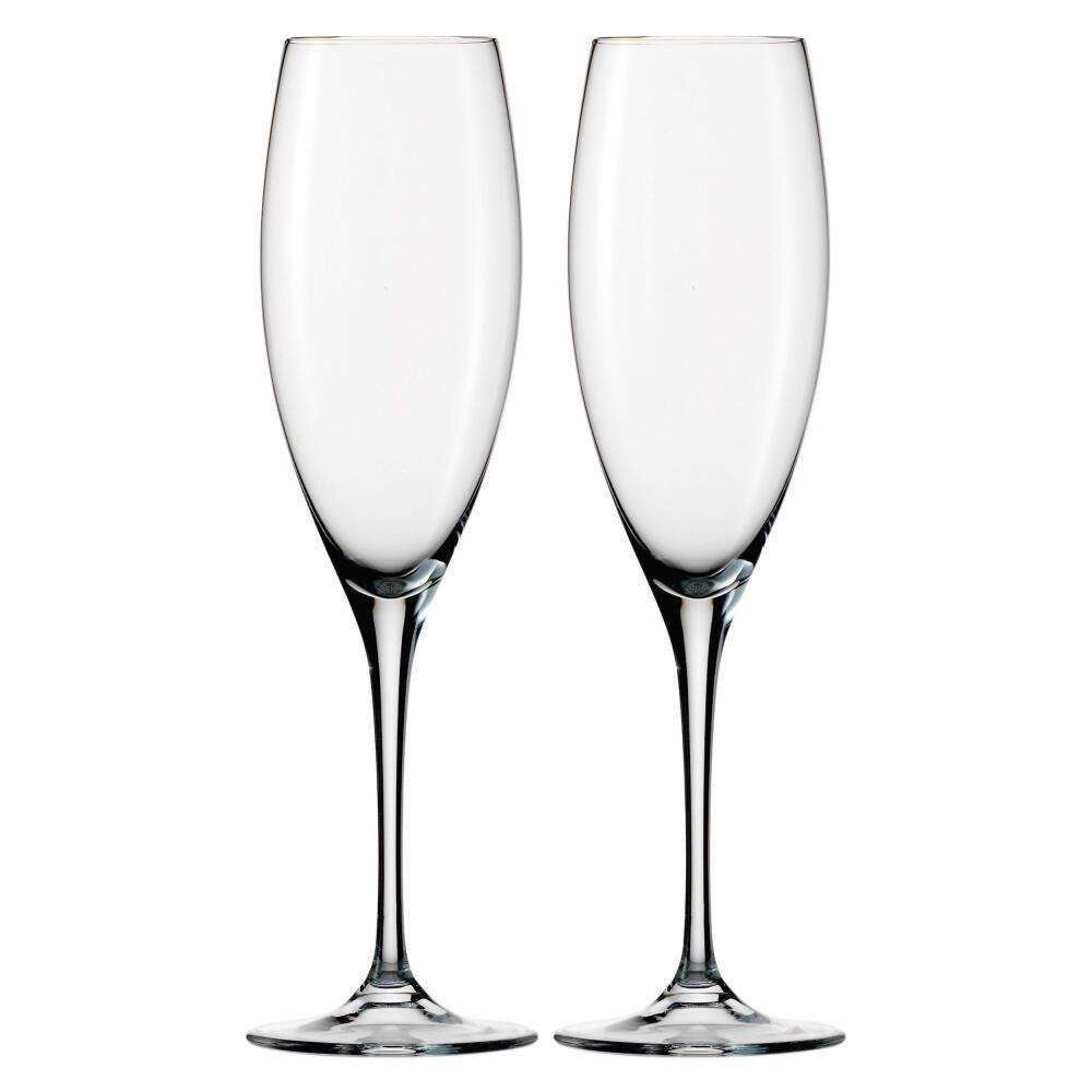 Eisch Jeunesse champagne glass set of 2, sparkling wine glass, crystal glass, 270 ml, 25145076