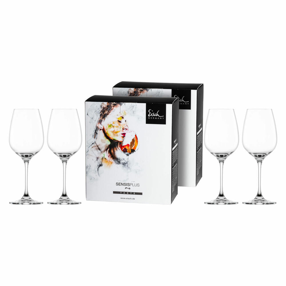 Eisch Weißweinglas 4er Set Superior Sensis plus, Weinglas, Kristallglas, 310 ml, 25006030