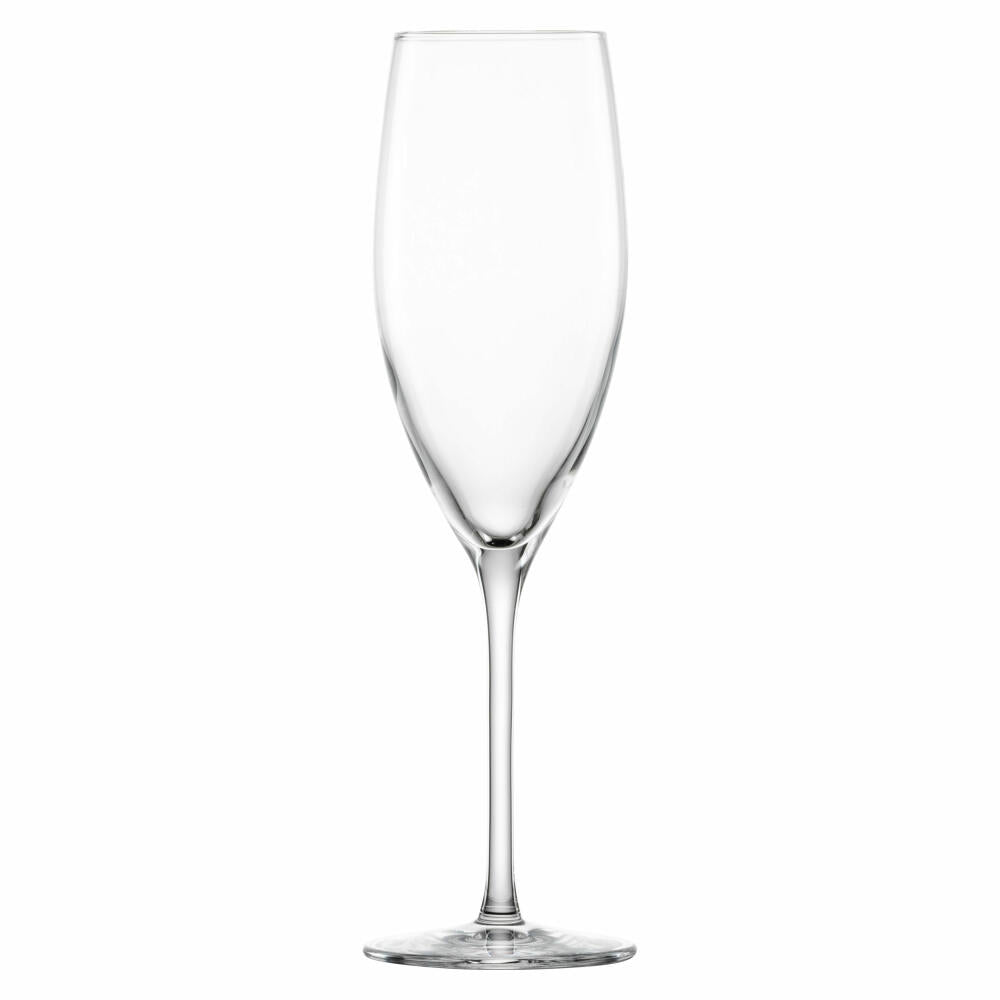 Eisch champagne glass set of 4 Superior Sensis plus, crystal glass, 278 ml, 25006071