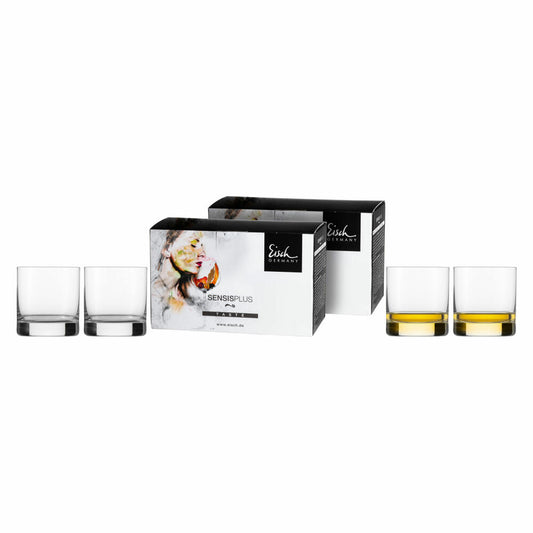 Eisch Whiskyglas 4er Set Superior Sensis plus, Whiskybecher, Kristallglas, 400 ml, 25006140