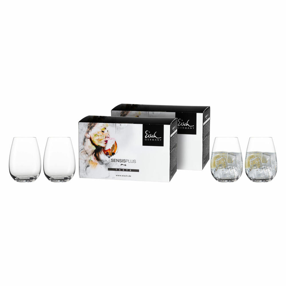 Eisch all-round mug set of 4 Superior Sensis plus, mug, crystal glass, 550 ml, 25006090