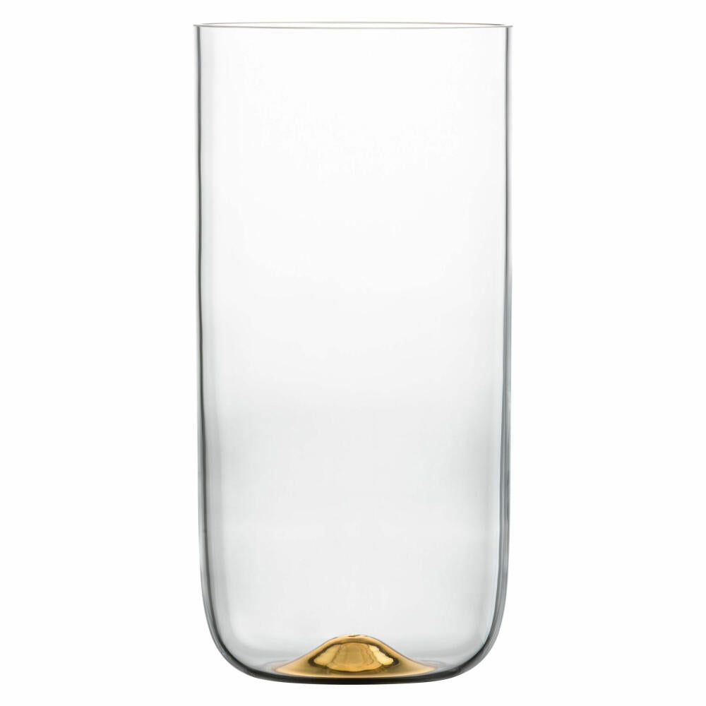 Eisch Vase Dot, Dekovase, Glasvase, Dekoobjekt, Kristallglas, Gold, 25 cm, 77748925