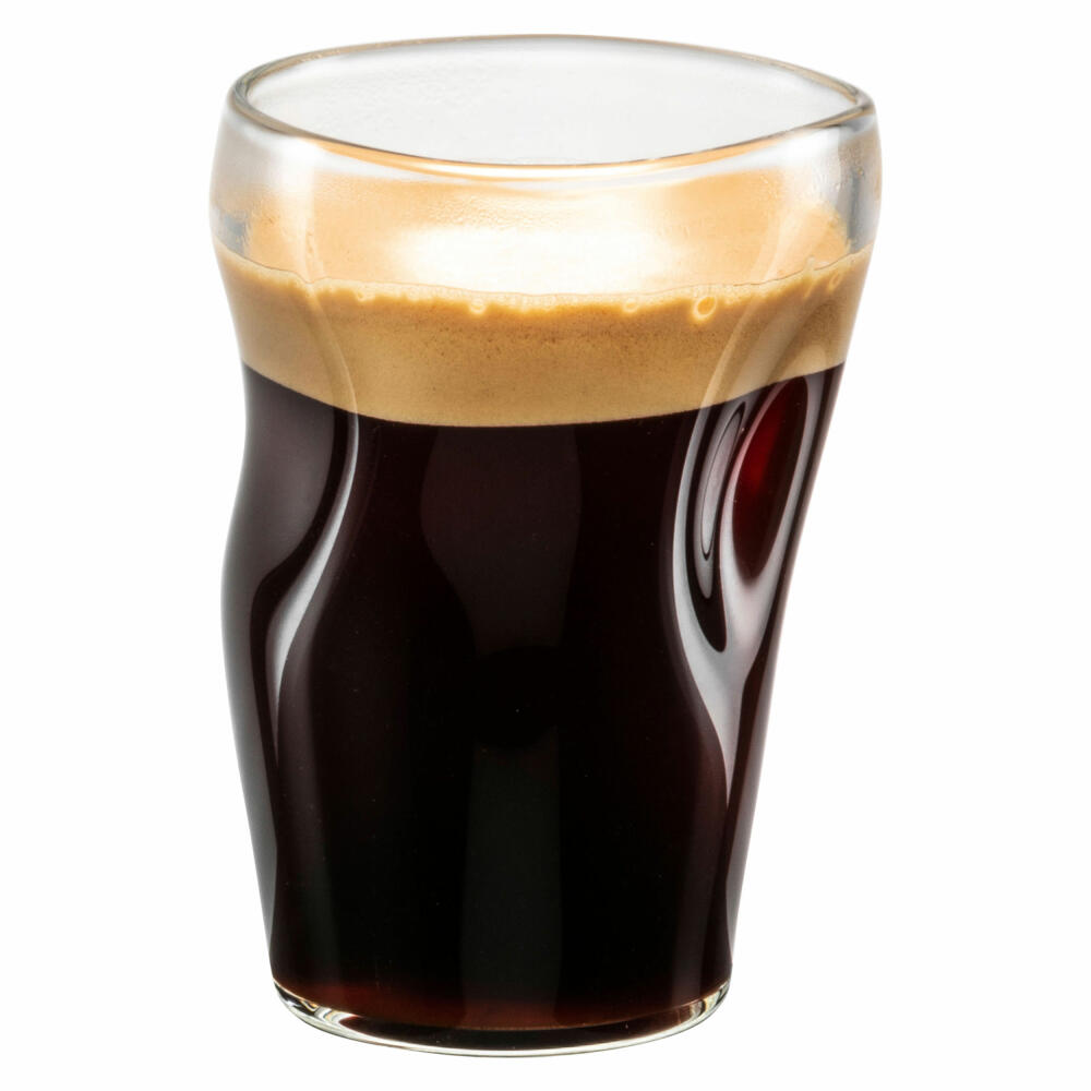 Eisch Espressoglas 4er Set Unik, Espressotasse, handgefertigt, Glas, 100 ml, 30013204