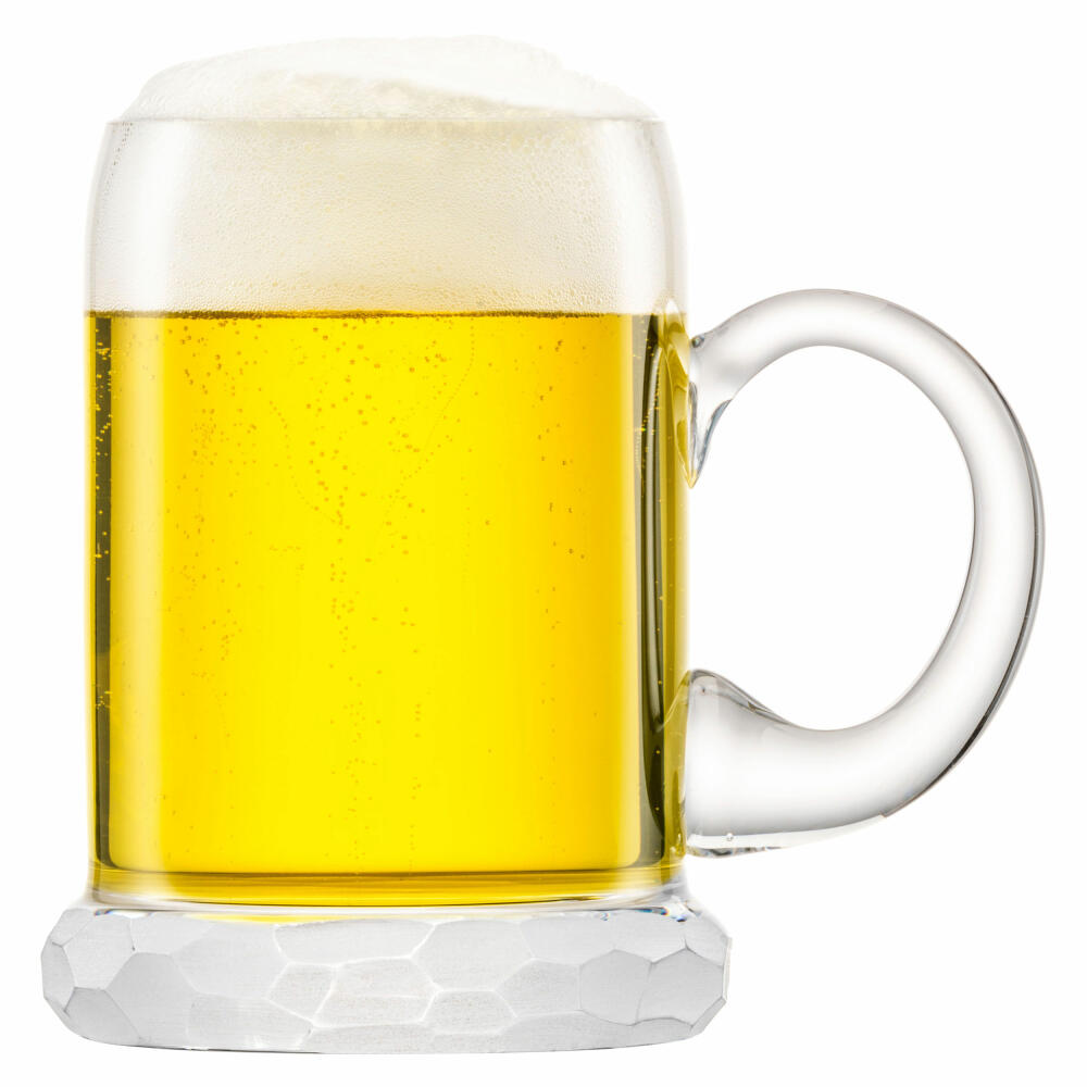 Eisch Seidel Hamilton, beer mug, beer stein, tankard, crystal glass, matt, 500 ml, 78120205