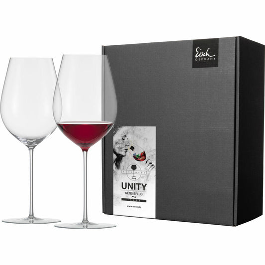 Eisch Bordeauxgläser Grand Cru Unity Sensis plus, 2er Set, Rotweinglas, Weinglas, Kristallglas, 850 ml, 25224021