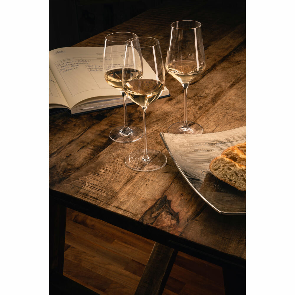Eisch white wine glasses Unity Sensis plus, set of 2, white wine glass, wine glass, crystal glass, 410 ml, 25224030