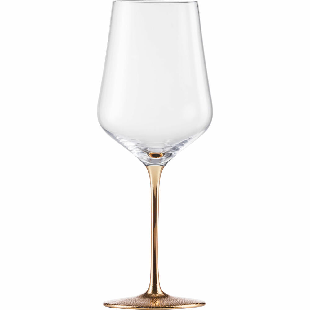 Eisch Bordeaux glasses Ravi Gold, set of 2, red wine glass, wine glass, crystal glass, 620 ml, 75751821