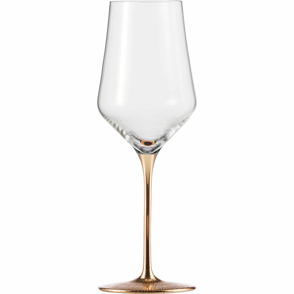 Eisch white wine glasses Ravi Gold, set of 2, white wine glass, wine glass, crystal glass, 380 ml, 75751830