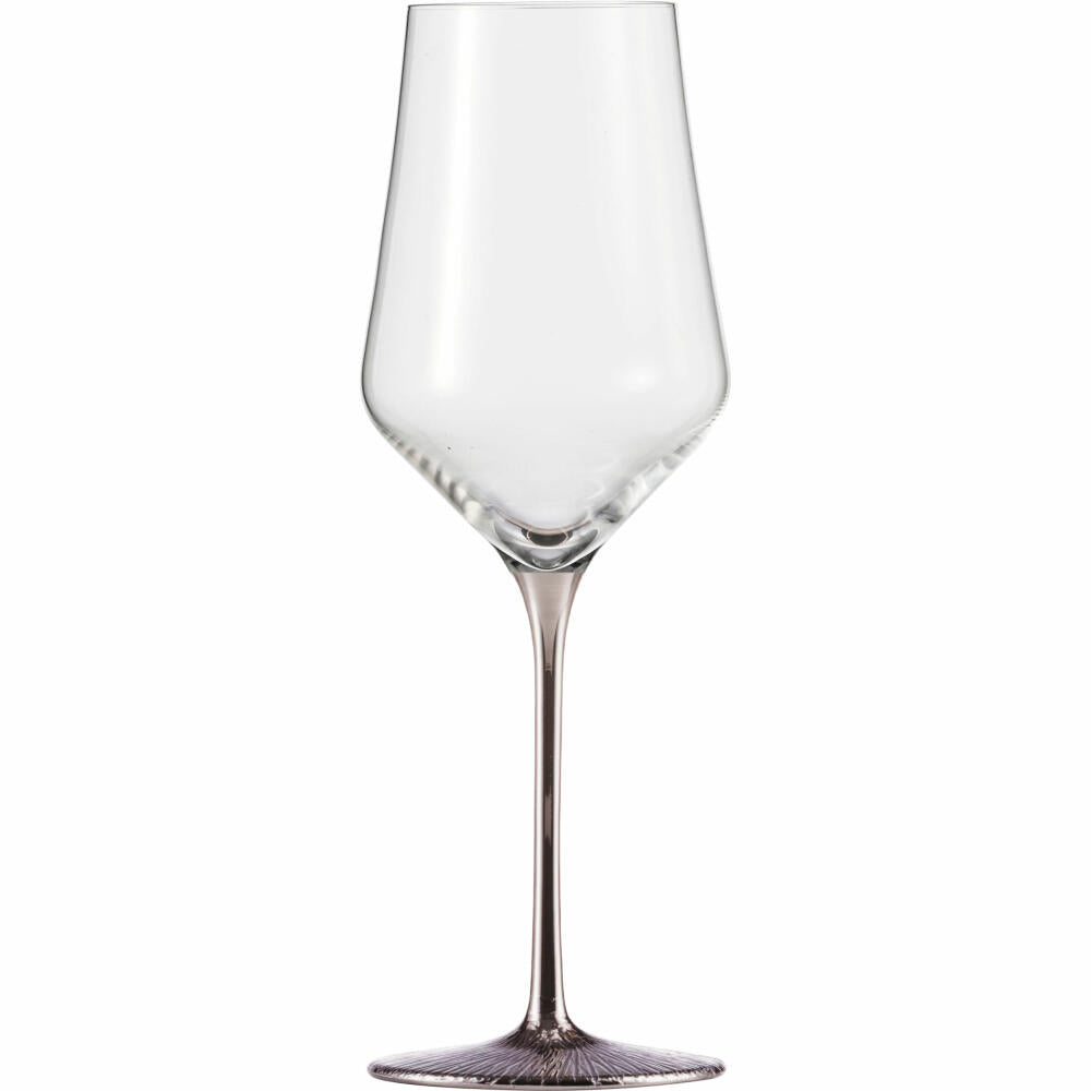 Eisch white wine glasses Ravi Platin, set of 2, white wine glass, wine glass, crystal glass, 380 ml, 75851830