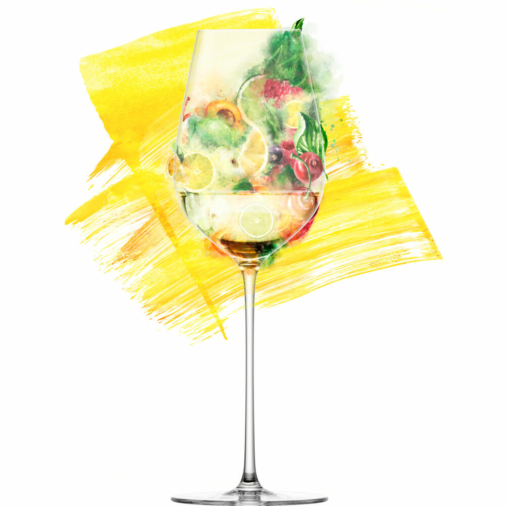 Eisch all-round glasses Essenca Sensis plus, set of 2, wine glass, crystal glass, 400 ml, 25434070