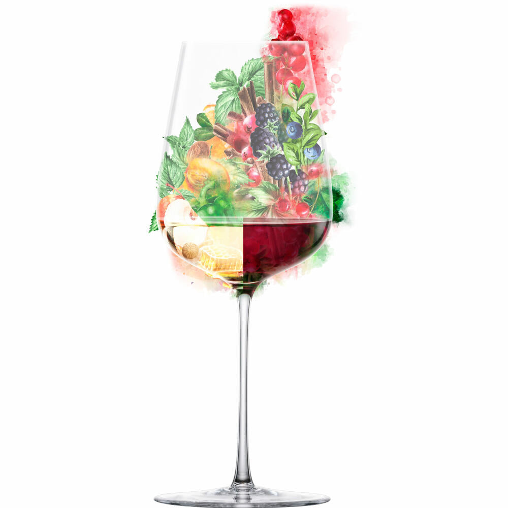 Eisch all-round glasses Essenca Sensis plus, set of 2, wine glass, crystal glass, 580 ml, 25434030