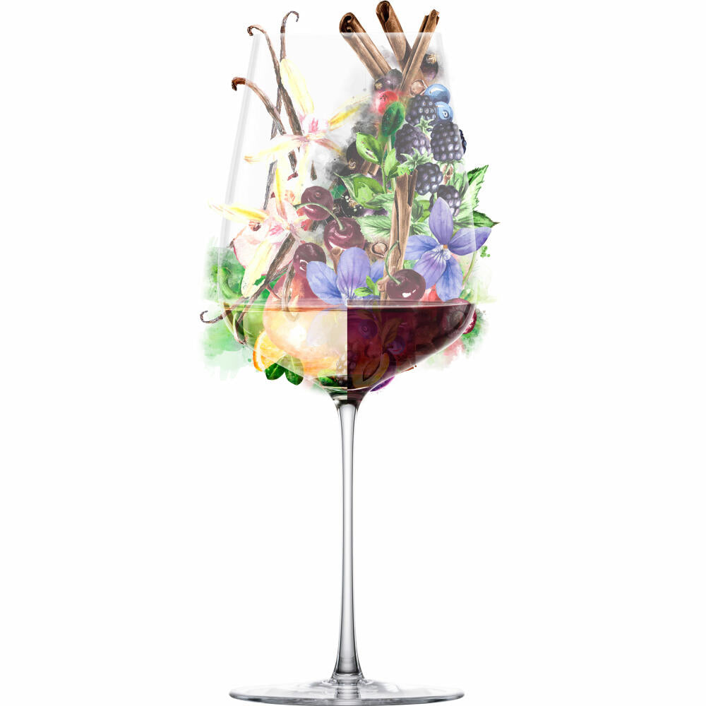 Eisch all-round glasses Essenca Sensis plus, set of 2, wine glass, crystal glass, 740 ml, 25434020