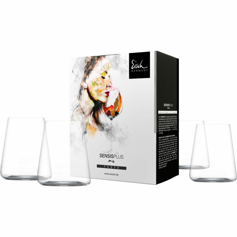 Eisch all-round cup Sky Sensis plus, set of 4, wine glass, drinking glass, crystal glass, 500 ml, 25185091