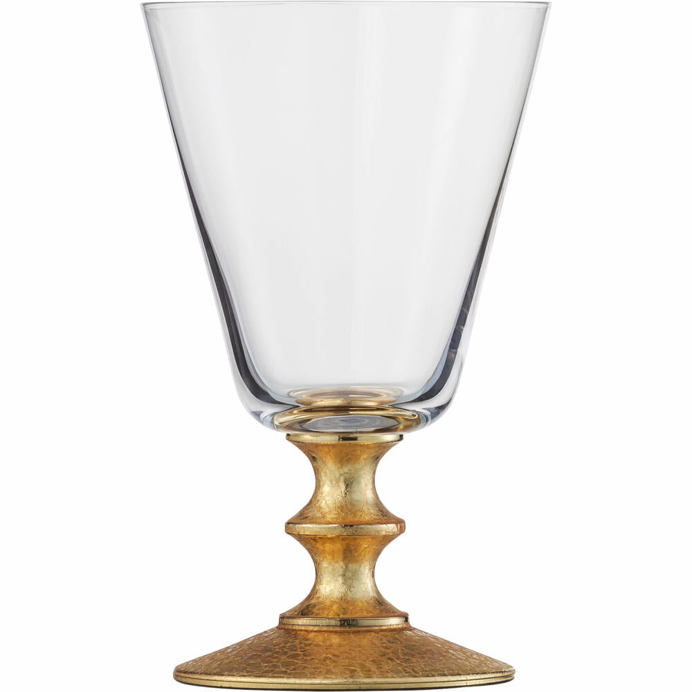 Eisch red wine glasses Gold Rush, set of 2, red wine glass, wine glass, crystal glass, gold, 290 ml, 74358611